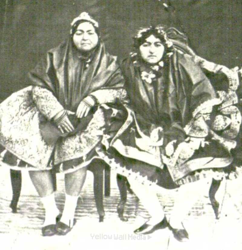 لباس زنان در دوره قاجار
