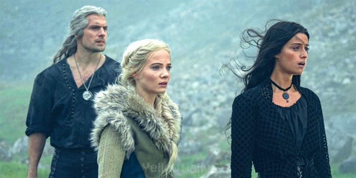 Geralt، Yennefer و Ciri