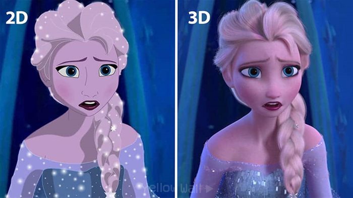 3d and 2d animation